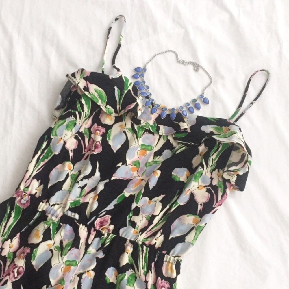 Topshop floral romper